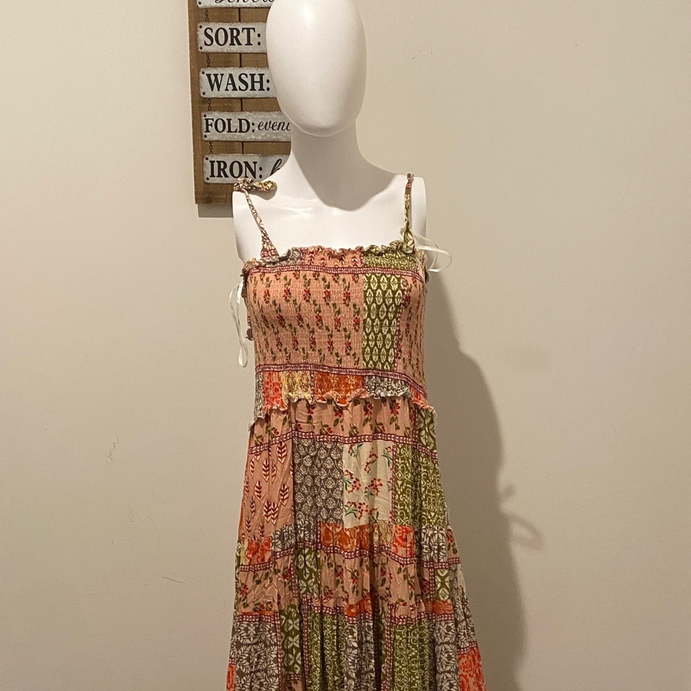 Bohemian Floral Maxi Dress